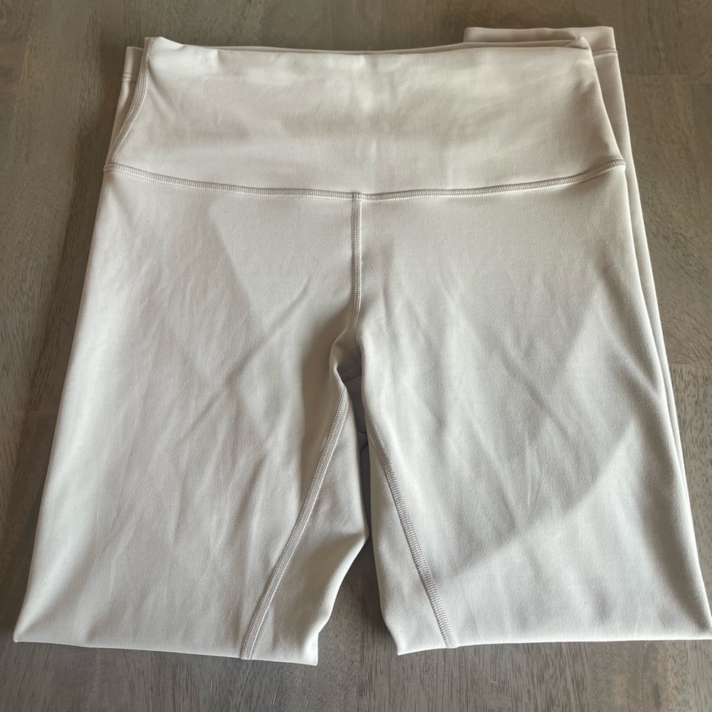 Lululemon Athletica Cream Pencil Leggings for Work - Picture 2 of 4